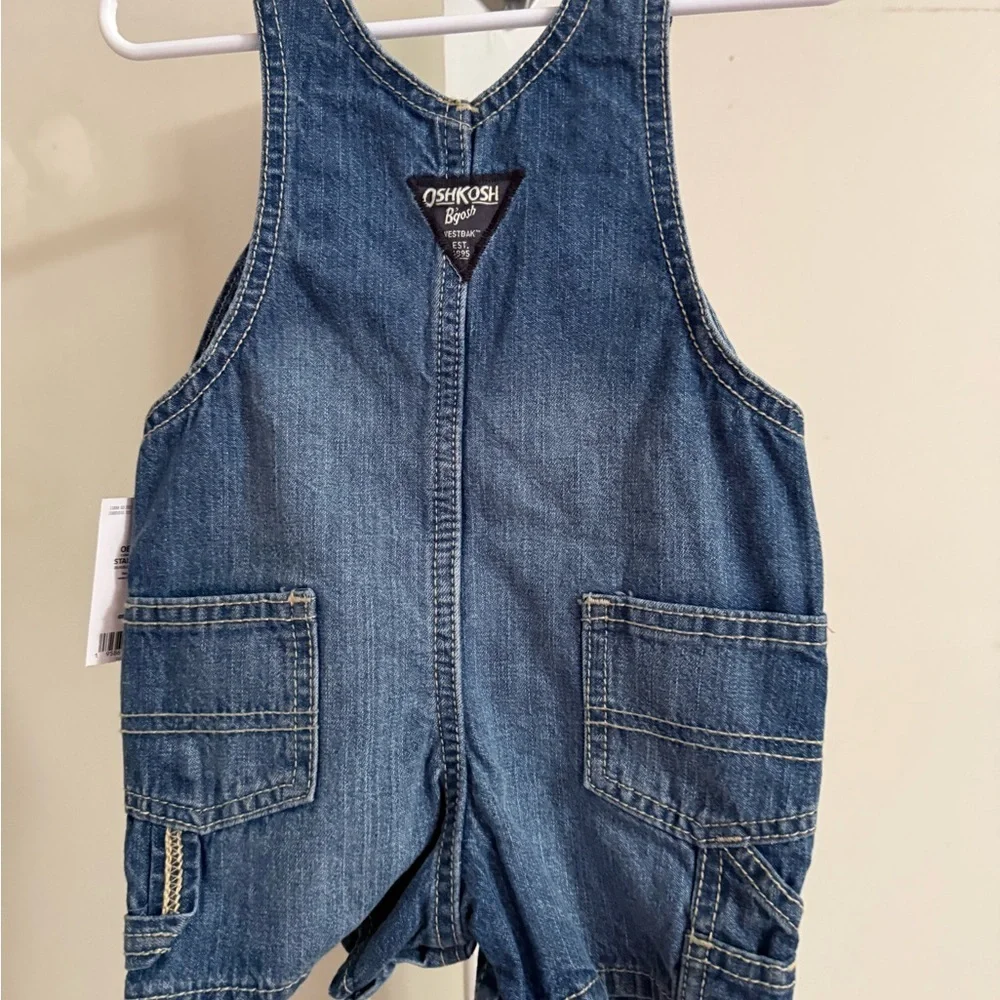 NWT Oshkosh B’Gosh Denim Shortalls